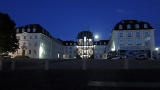 Saarbrücker Schloss mit Vollmond