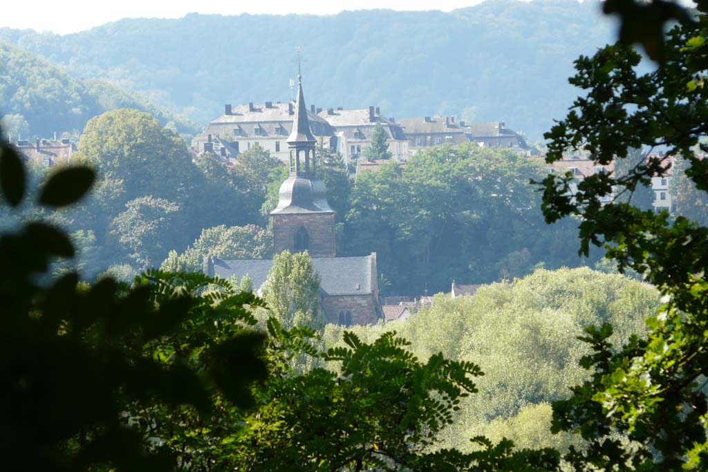 Sankt Arnual vom Halberg aus