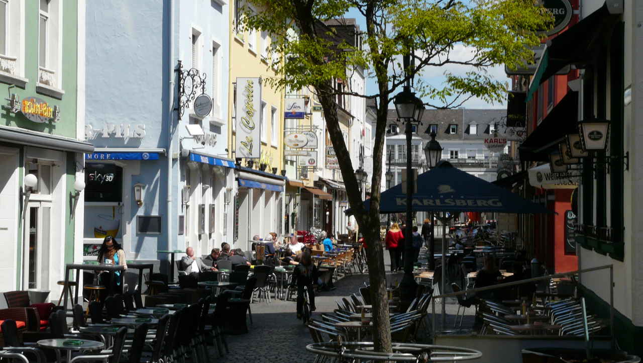 Altstadt Kneipenviertel von Saarlouis