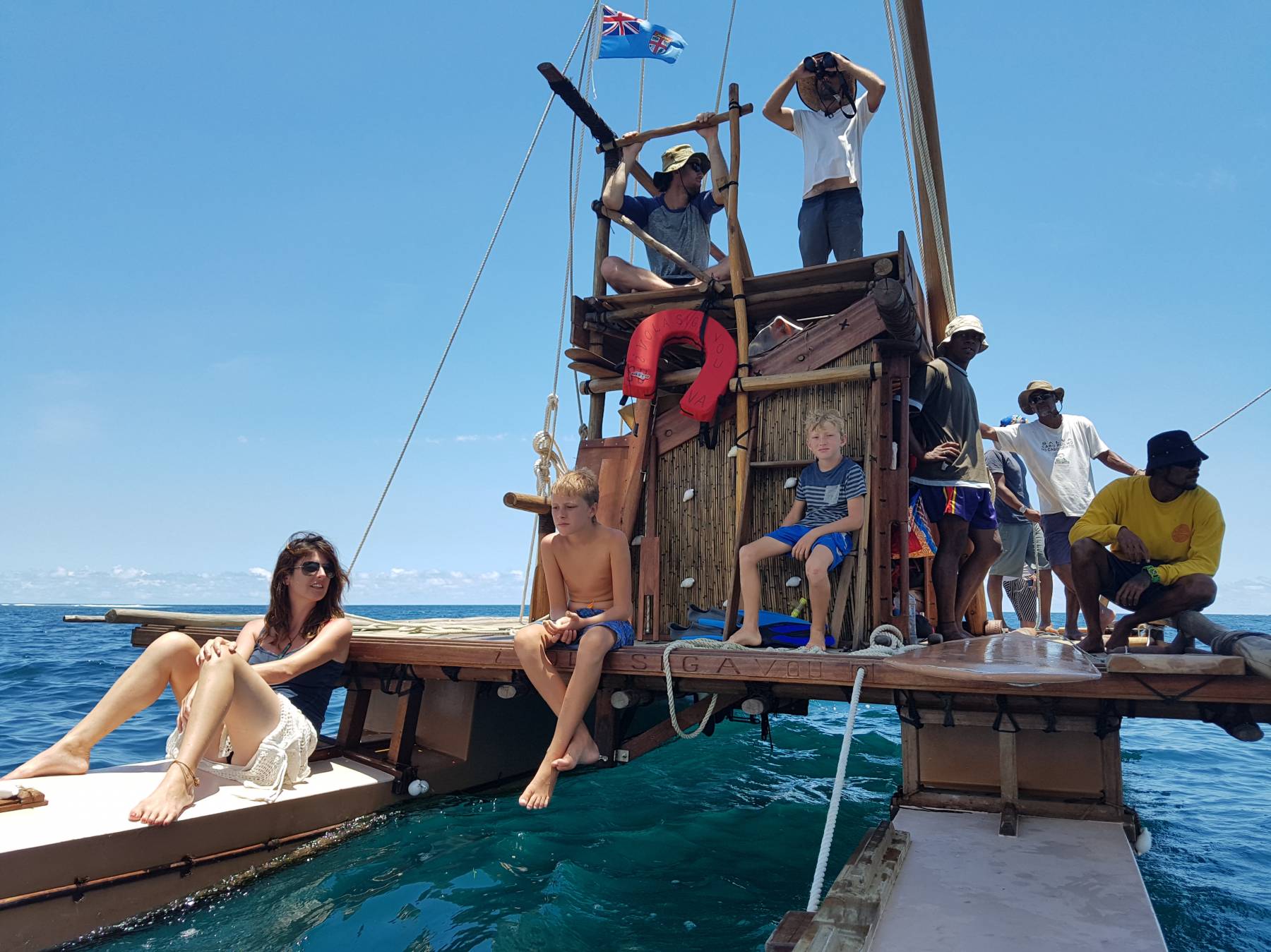 Katamaransegeln durch die Inselwelt der Fijis by Tourism Fiji c/o GlobalSpot