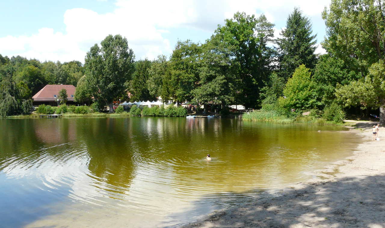 Strand am Etang d'Hasselfurth