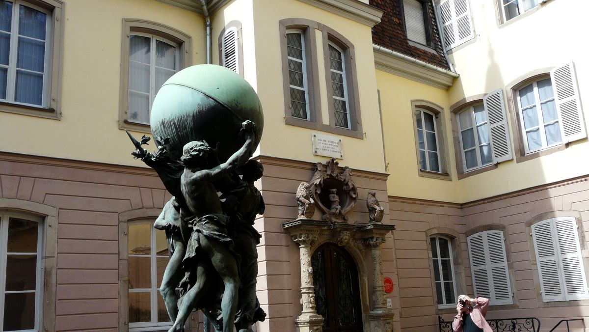 Colmar Eingang des Bartholdi (Freiheitsstatue) Museums