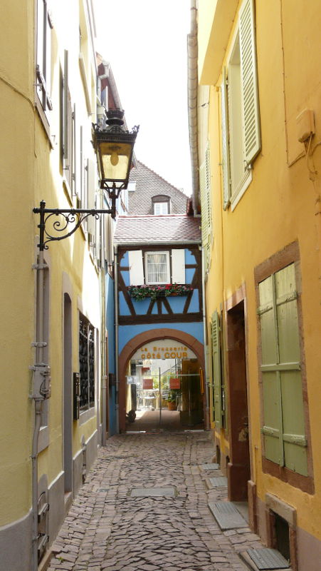 Gasse in Colmar