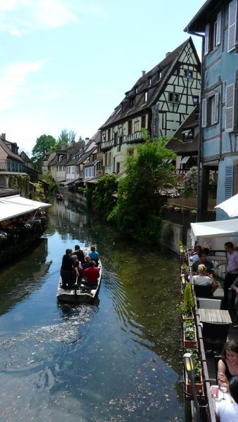 Romantische Bootsfahrt in Colmar