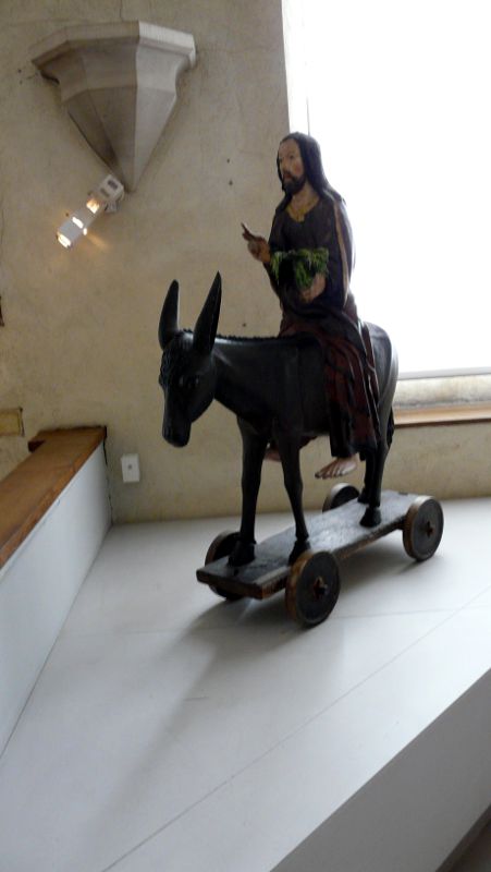 Christus von Rameaux - Figur im Unterlindenmuseum