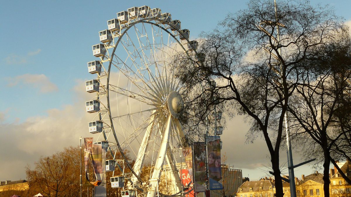 La Grande Roue Das Risenrad auf der Place de la Republique 