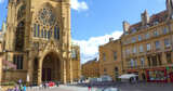 Portal der Kathedrale  Saint-Étienne in Metz