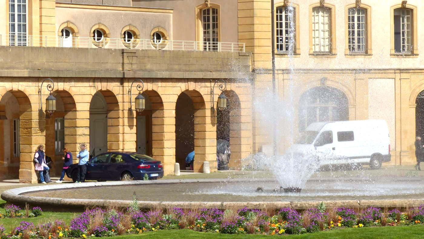 Theatervorplatz in Metz