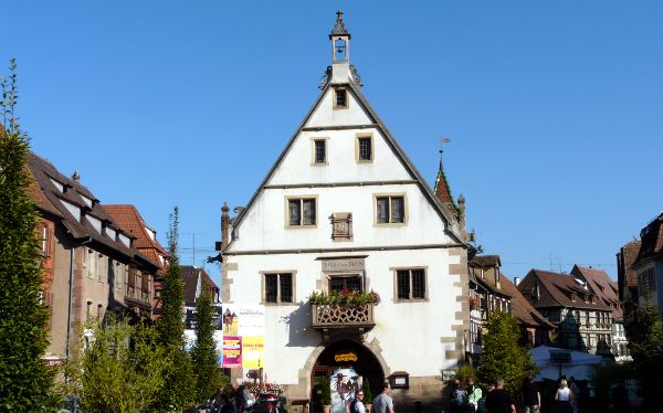 Restaurant Halle aux Blés am Marktplatz von Obernai