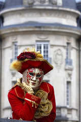 Venezianischer Karneval Remiremont 3 von Udo Haafke