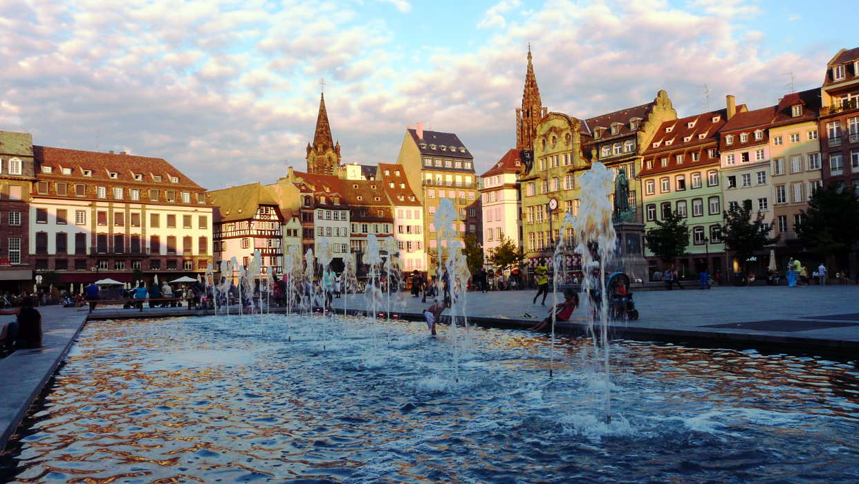 Brunnen am Place Kleber