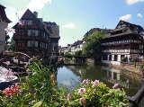 Kanal in Petite France, der Altstadt von Stra�burg
