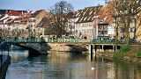 Straßburg: Brücke am Kai des Bateliers