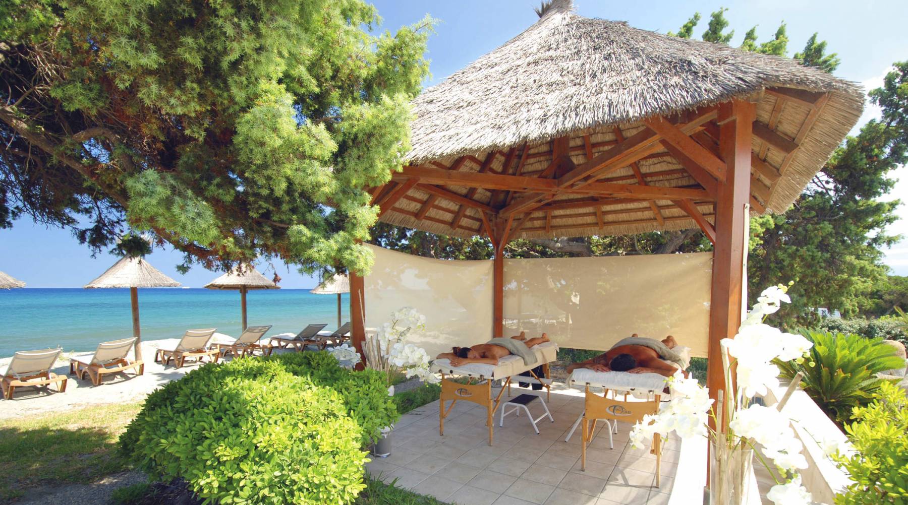 Massage im Riva Bella Nature Resort & Spa auf Korsika