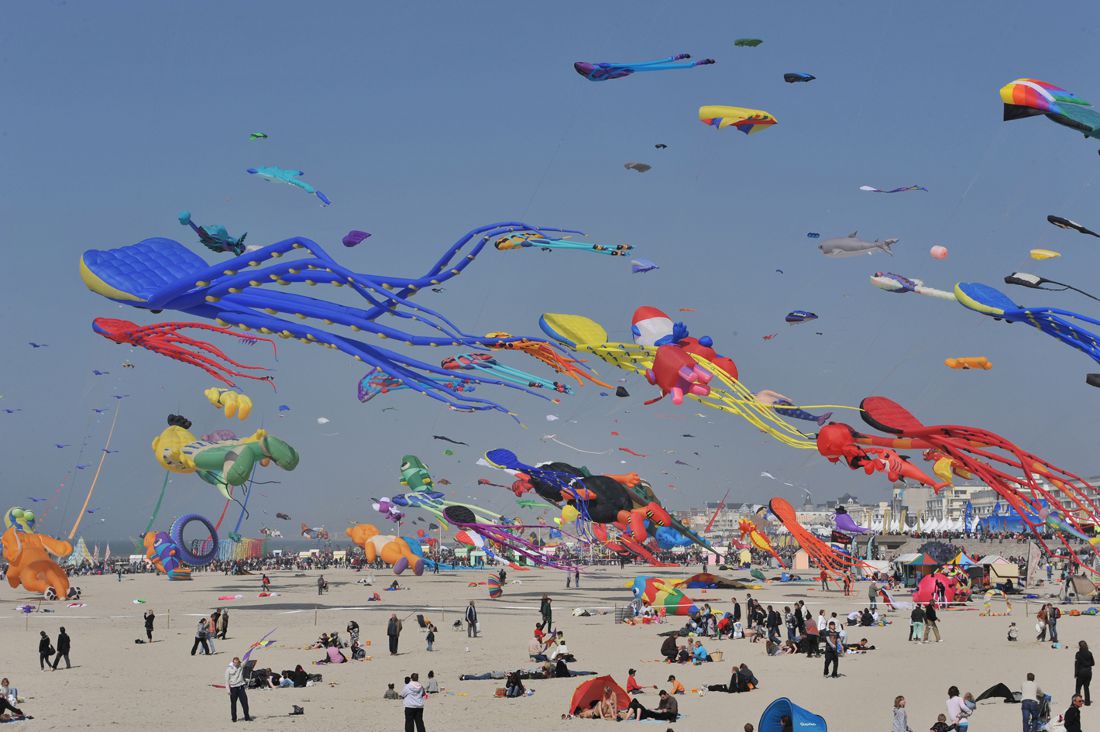 Drachenfestival in Berck-sur-Mer