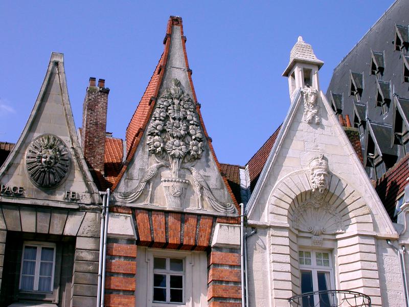 Fassaden auf der Grande Place