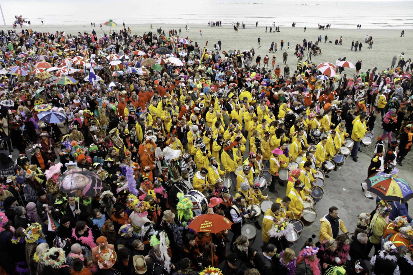 Karneval am Strand von Malo les Bains