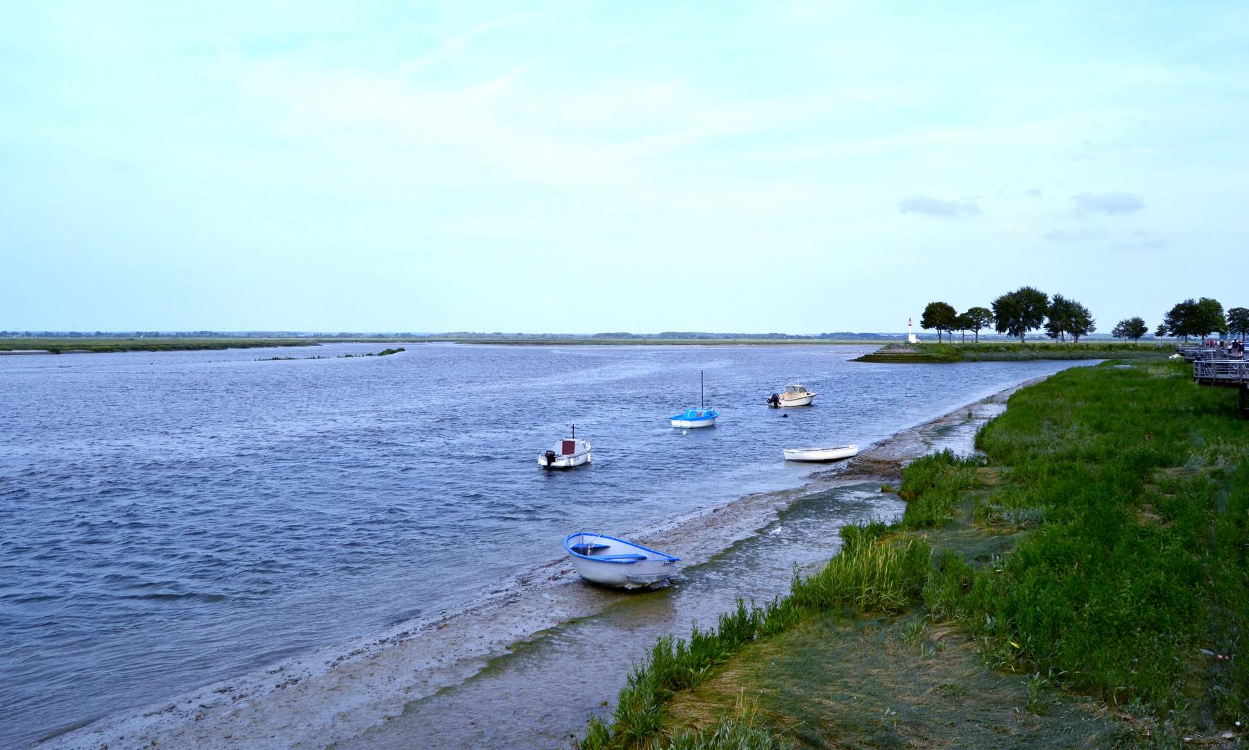 Die Mündung der Somme bei Saint Valery-Sur-Somme by Hihawai