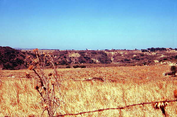 Blick zum Flughafen von Kos