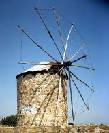 Die Windmühle von Antimachia