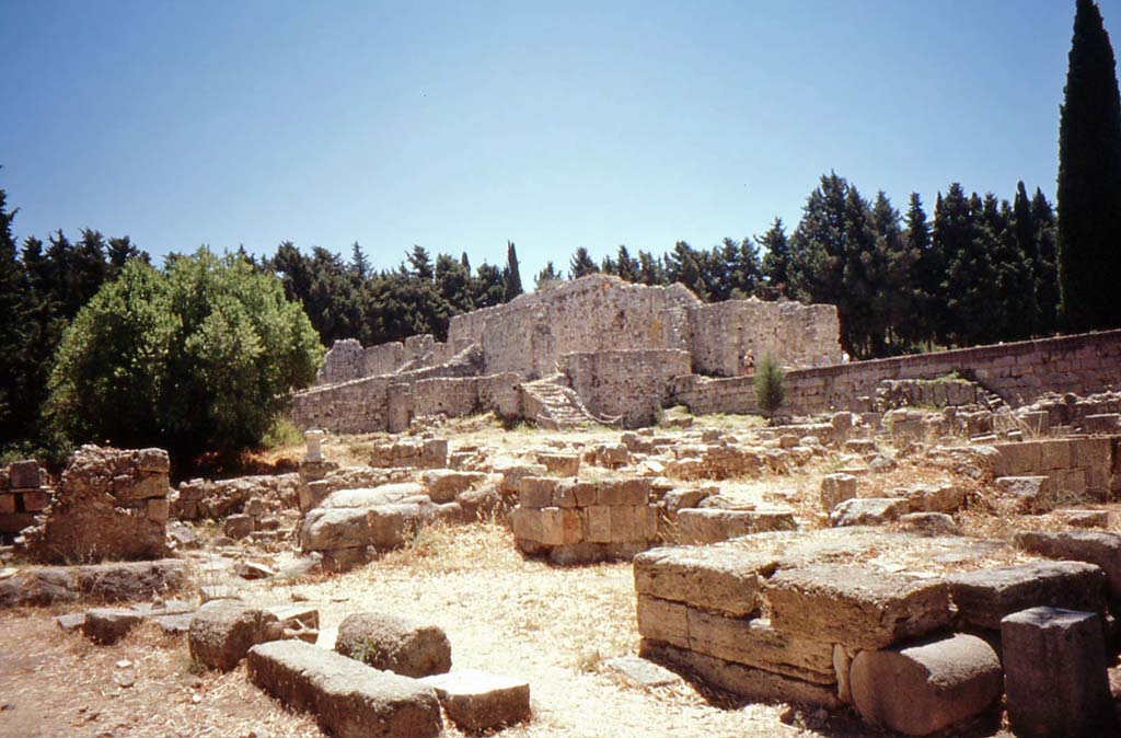 Tempel auf dem Asklipion Gelände