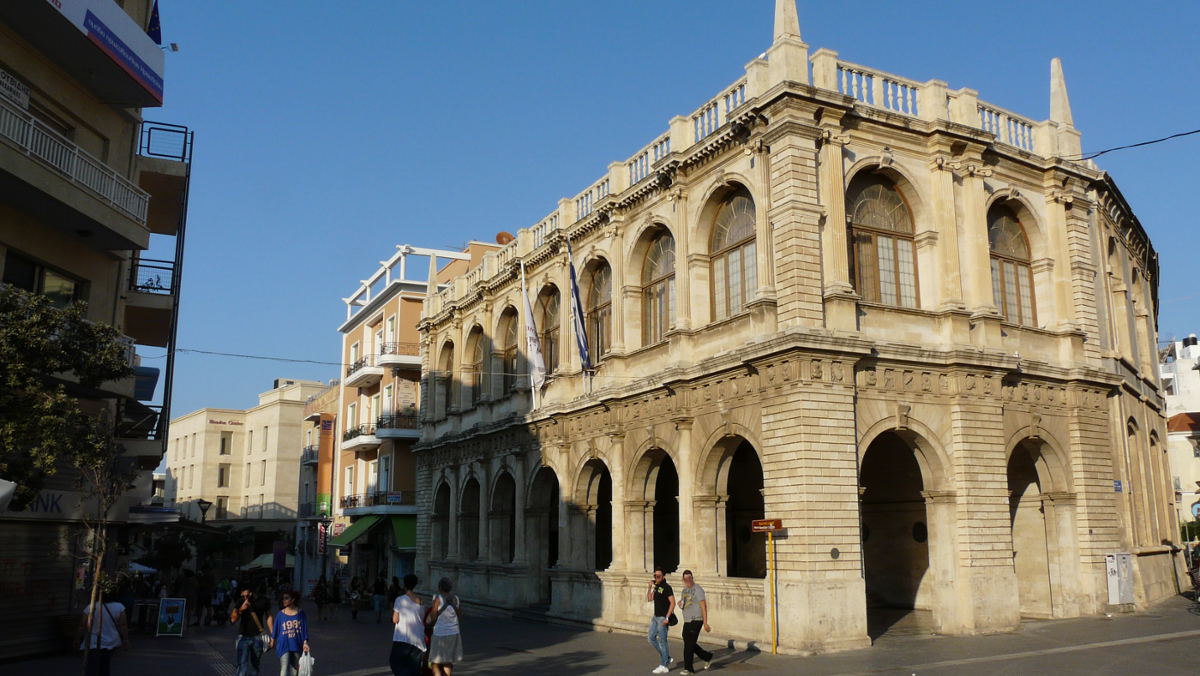 Die venezianische Loggia in Heraklion