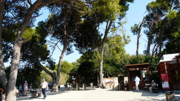 Eingang der Palastanlage von Knossos