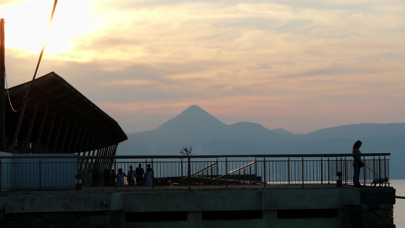 Sonnenuntergang in Heraklion