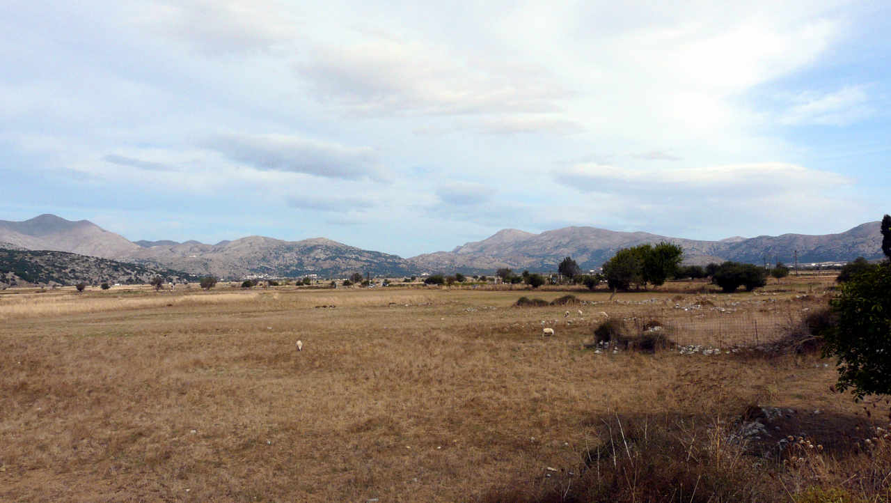 Blick Lasithi Hochebene