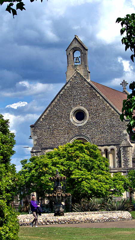 st. James mit dem Brunnen davor von Hihawai