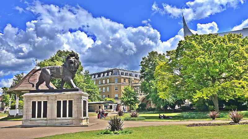 Maiwand Lion, Forbury Gardens von Hihawai