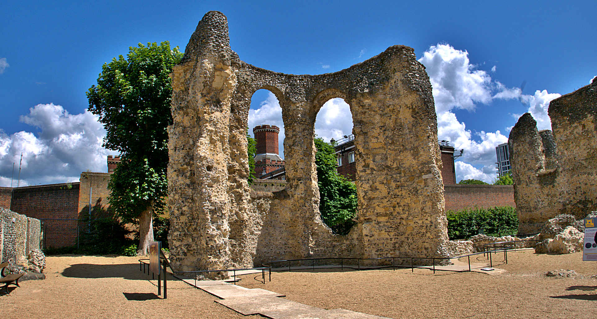 Ruinen der Reading Abbey