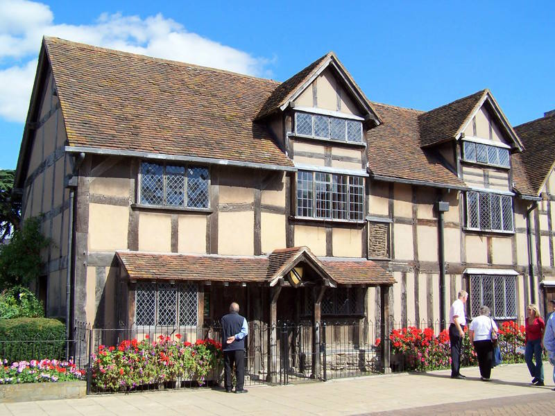 Das Geburtshaus von William Shakespeare in Stratford-upon-Avon