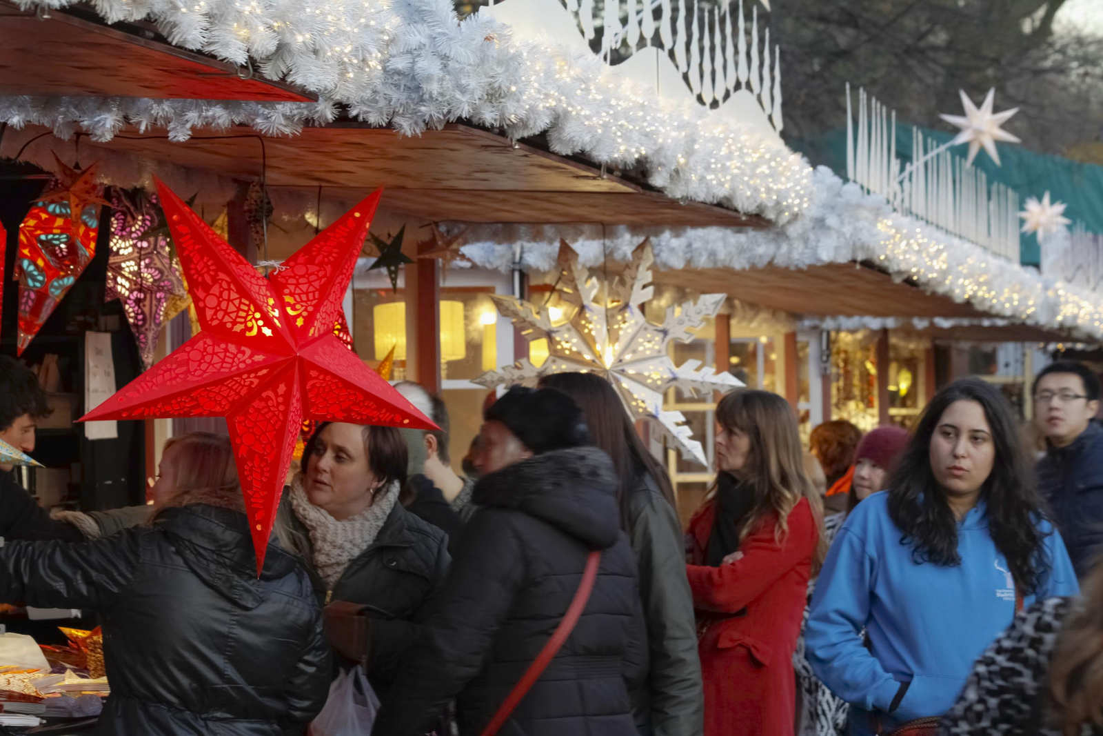 Weihnachtsmarkt im Hyde Park