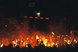 Up-Helly-Aa - Feuerfestival - Galeere im Feuer von Udo Haafke