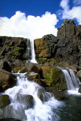 Wasserfall Öxaráfoss 