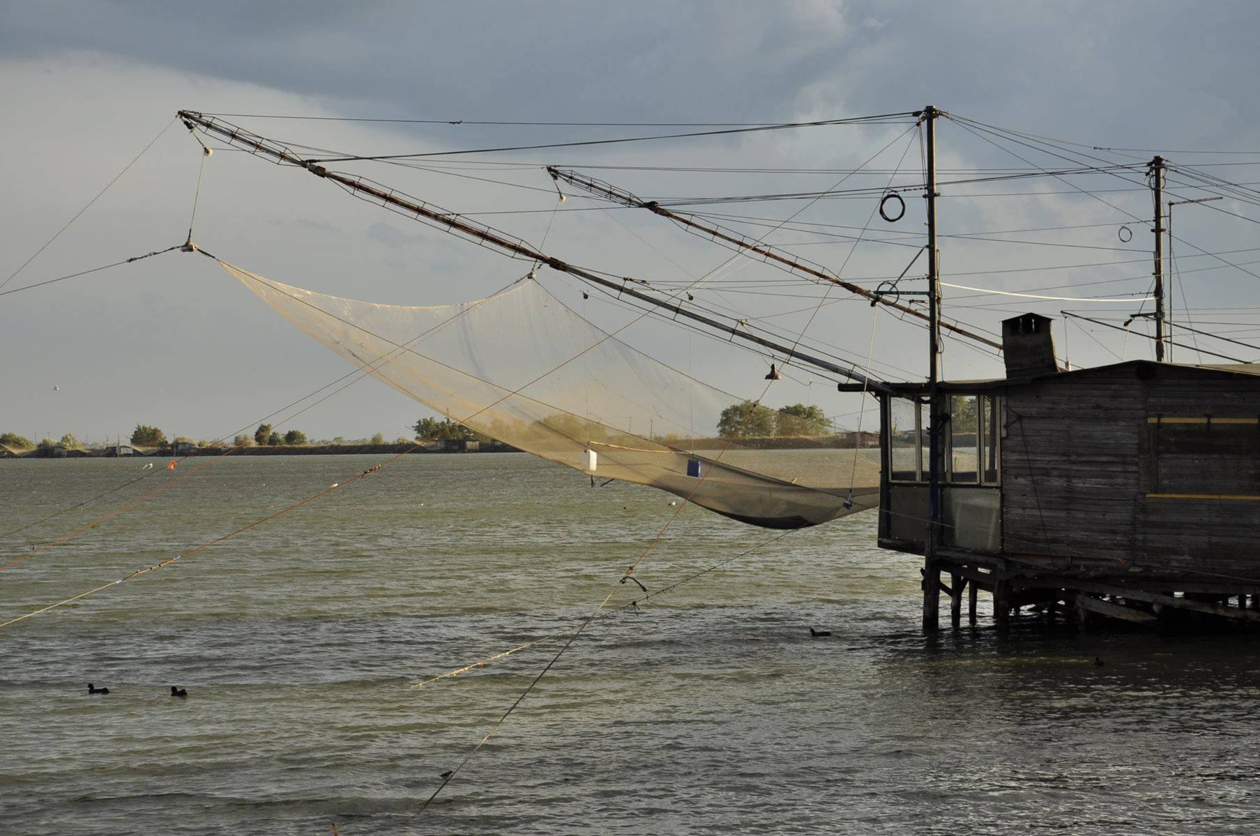 Lagunen in Comacchio