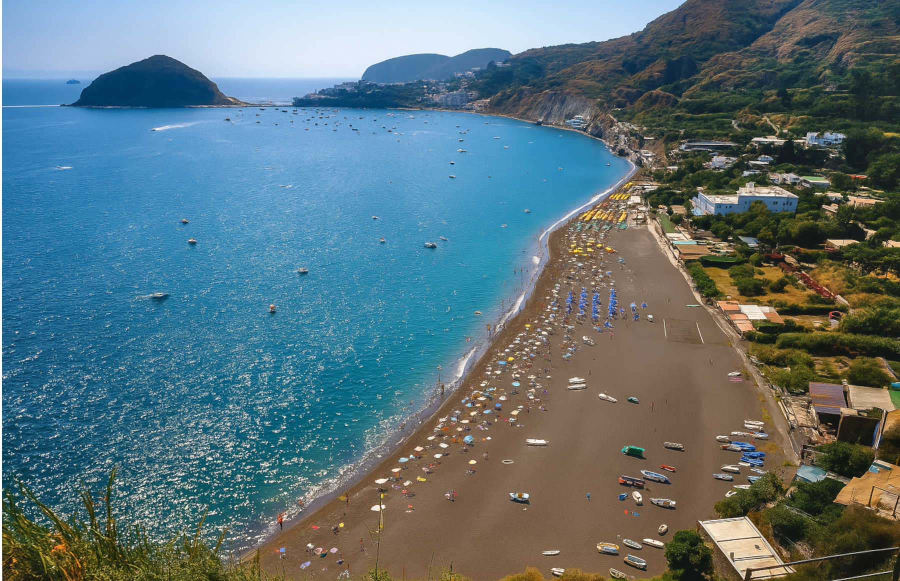 Maronti Strand bei Barano Maronti auf Ischia