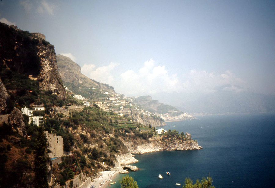 Die Kueste bei Positano