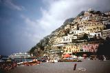 Am Strand von Positano