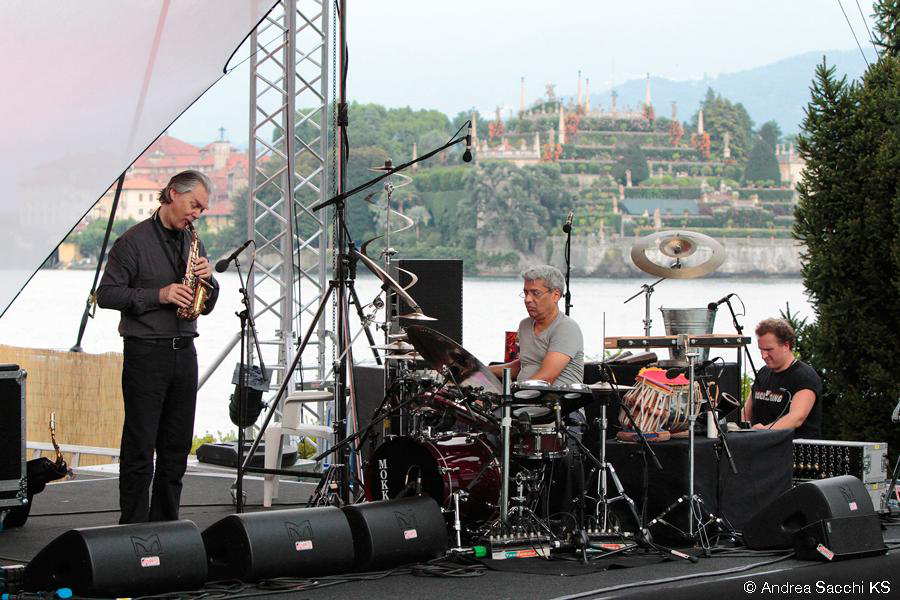 Garbarek Gurtu auf dem Stresa Musikfestival