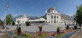 Das 1874 im Jugendstil erbaute Kurhaus in Meran 