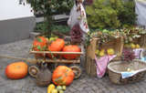 Kunsthandwerk und Südtiroler Köstlichkeiten finden Schenna-Urlauber an den Ständen des Herbstmarkts im Oktober. von Tourismusverein Schenna c/o AHM PR