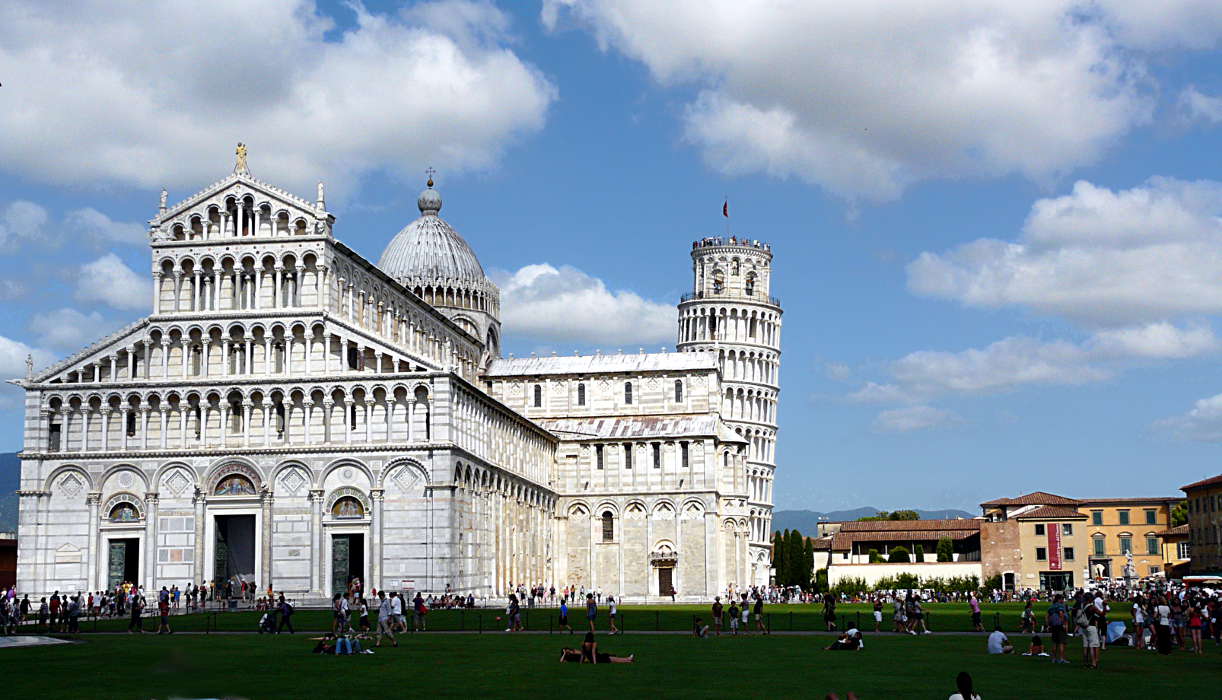 Der schiefe Turm von Pisa