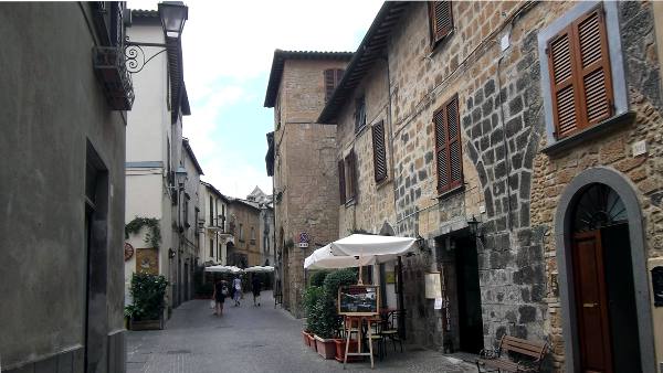 In der Altstadt von Orvieto