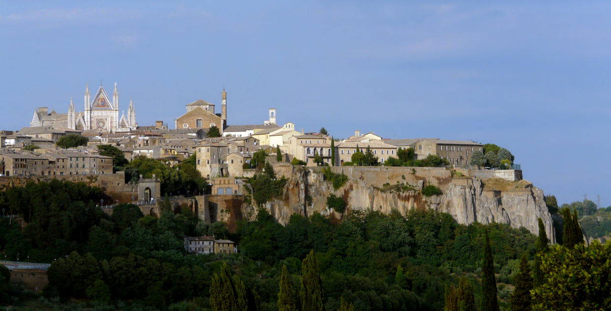 Domviertel Orvieto Panorama