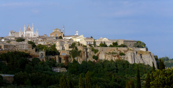 Domviertel Orvieto Panorama