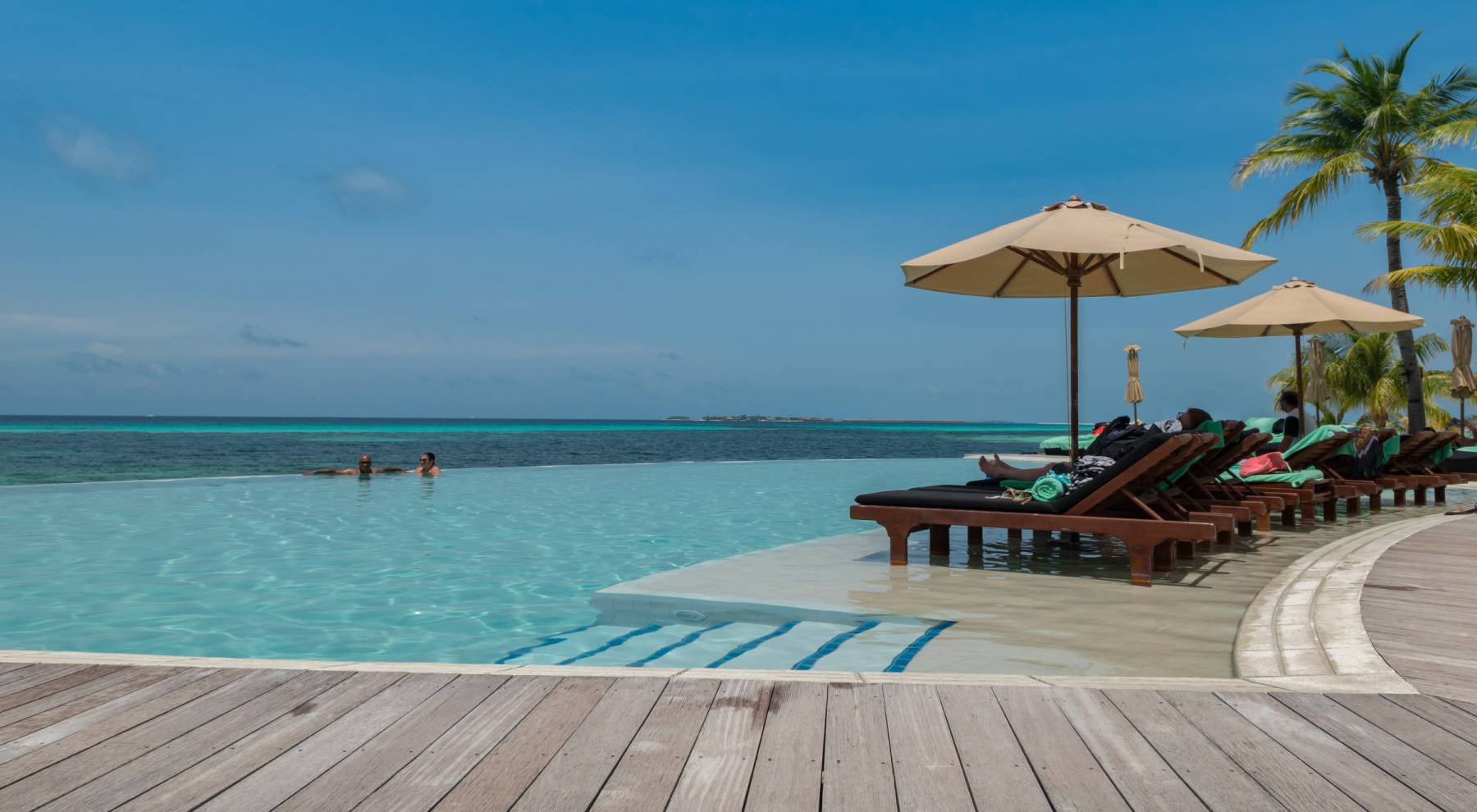Pool Malediven