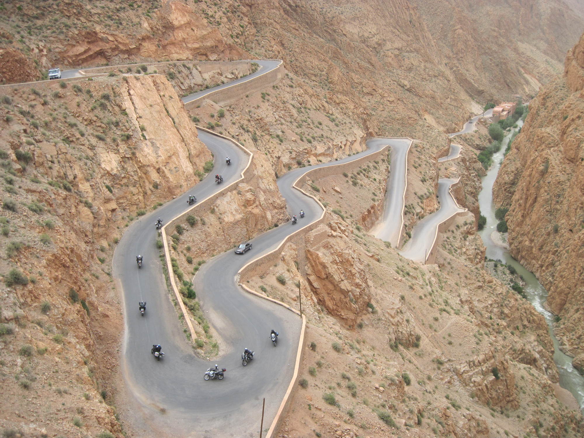 Motoradtour im Tal des „DADES“