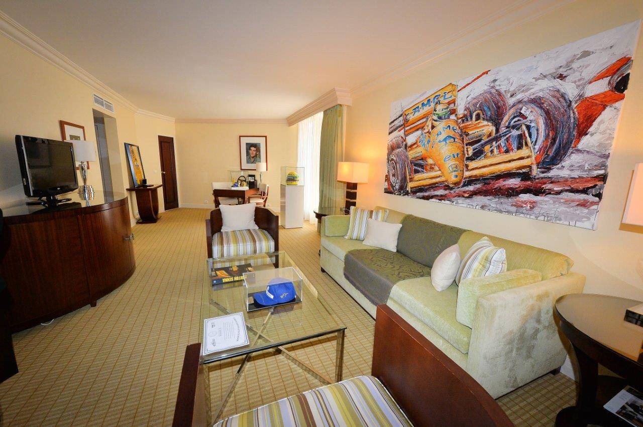 Ayrton Senna Suite im FAIRMONT MONTE CARLO by AccorHotels/MAlesi-PA c/o ULPR